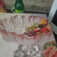 طرف کریستال میوه خوری