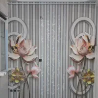 نقاشی ساختمان کاغذدیواری نصب کاغذ و نقاشی