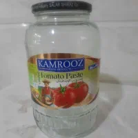 شیشه رب شسته شده تمیز و سالم