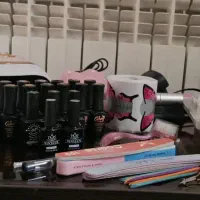 وسایل کامل کاشت ناخن|آرایشی، بهداشتی، درمانی|اصفهان, مارچین|دیوار