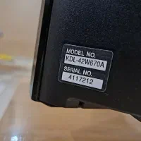 تلویزیون  ال ای دی 42 اینچ مالی صفحه ضربه خورده|تلویزیون و پروژکتور|خرم‌آباد, |دیوار