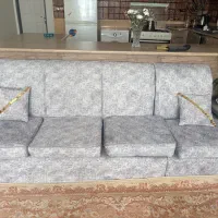 مبل ال ۷ نفره با فرش