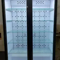 یخچال دودرب ویترینی سوپرمارکت