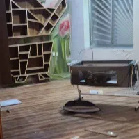 کتابخانه دکوری  ایستاده به دیوار  بزرگ