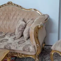 مبلمان سلطنتی فرانسوی ورق طلا
