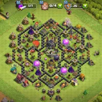 اکانت کلش لول ۵۴