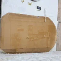 شیشه میز نهار خوری 6نفره 5میل|میز و صندلی غذاخوری|رباطکریم, نصیرشهر|دیوار