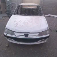 ماشین پارس مدل ۹۹ اتیش گرفته کله جلوی ماشین سالم