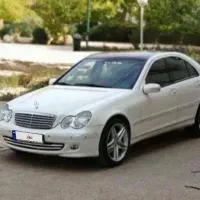 بنز سی 240  تصادفی  سوخته. c240