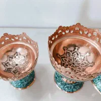 آجیل خوری مس فیروزه کوب|صنایع دستی و سایر لوازم تزئینی|اصفهان, محله سفلی|دیوار