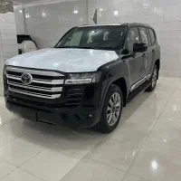 لندکروز GXR تویین توربو داخل مشکی با پلاک