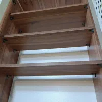 جاکفشی دو درب / جاکفشی درب حصیری / وکیوم|جاکفشی، کمد، دراور|رشت, منظریه|دیوار