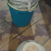 سطل|ظروف نگهدارنده، پلاستیکی، یک‌بارمصرف|امیدیه, |دیوار