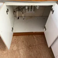 کابینت دست دوم با هرد سینک گاز و شیر