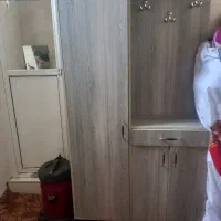 کمد نو هستش زیاد استفاده نشده جنسش عالی هستش|جاکفشی، کمد، دراور|قرچک, داوود آباد|دیوار