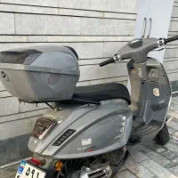 موتور سیکلت اتومات طرح وسپا کویر