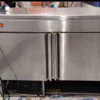 فروش یخچال ویترینی استیل باشیشه خمیده|فروشگاه و مغازه|شادگان, |دیوار