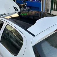 شیشه دودی کربن سقف طرح پانا207آفتابسوختگی یووی جلو