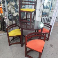 میز ناهار خوری 4 نفره کم جا