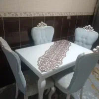 میز ناهار خوری ۴نفره در حد نو