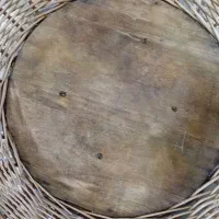 سبد حصیری|صنایع دستی و سایر لوازم تزئینی|قم, قلعه کامکار|دیوار