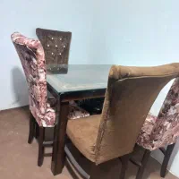 میزنهارخوری ۴نفره|میز و صندلی غذاخوری|شیروان (خراسان), |دیوار