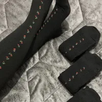 جوراب شلواری و جوراب ساق بلند گندمی|لباس|ساوه, |دیوار