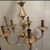 دو عدد لوستر ۴ و ۵ شاخه