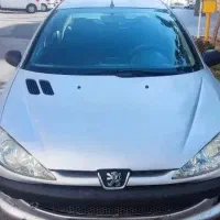 206 sd نقره ای v8 مدل تماس|خودرو سواری و وانت|محمدیه-قزوین, |دیوار