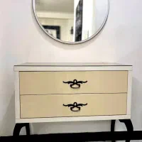 آینه کنسول کاملا سالم|بوفه، ویترین، کنسول|رشت, نخودچر|دیوار