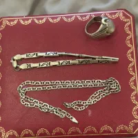 زنجیر دستبند انگشتر نقره