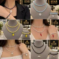 ست دستبند و گردنبند کد 6161531 شیک و ترند حراج