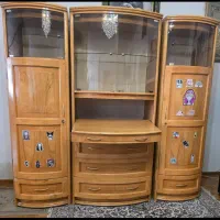 تخت و کمد چوب راش روسی نوجوان با میز تحریر