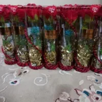 گل شیشه ای مصنوعی استوانه ای گل رز روز مادر|گل مصنوعی|تهران, افسریه جنوبی|دیوار