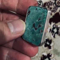 پلاک فیروز قاب نقره|جواهرات|فردیس, قریشی|دیوار