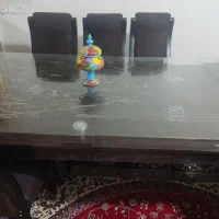 میز غذا خوری 8 نفره در حد نو|میز و صندلی غذاخوری|شاهینشهر, شهرک گلدیس|دیوار