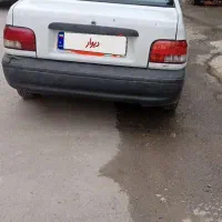 پراید سفید۹۲دوگانه دست|خودرو سواری و وانت|گالیکش, |دیوار