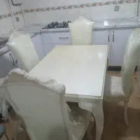 میز غذا خوری چهار نفره|میز و صندلی غذاخوری|تبریز, |دیوار