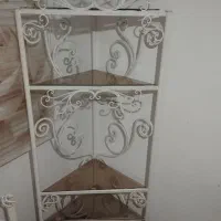 بوفه فرفورژه صندلی چرخان.کله ی مانکن ناخن