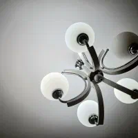 ۲عدد لوستر ۵ شعله|لوستر و چراغ آویز|یزد, |دیوار