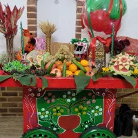 گاری شب یلدا، گاری طحافی، چرخ دستی، گاری لبو