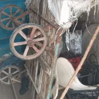 گاری 4چرخ سالم