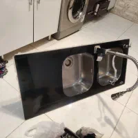 سینک دولگنه شیشه ای|مصالح و تجهیزات ساختمان|کرج, شهرک فهمیده|دیوار