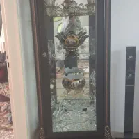 اینه کنسول ویترین شیشه ای کمد کشودار