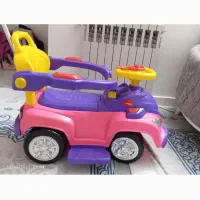 ماشین کودک مجیک کارو تاب ریلکسی و توپ استخر نو
