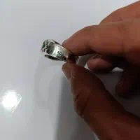 انگشتر نقره عقیق با زبرجد|جواهرات|اهواز, کوی علوی|دیوار