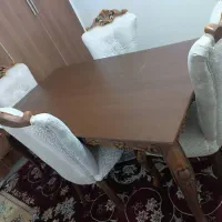 فروش یک میز ناهار خوری شش نفره (با چهار صندلی)|میز و صندلی غذاخوری|داراب, |دیوار