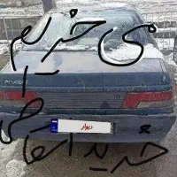 پژو آردی سالم و تصادفی به توضیحات توجه کنید