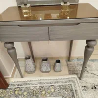 آینه و کنسول و شمعدان به همراه باکس ۳ عددی