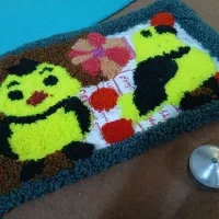 آموزش گونی بافی انجام میدم